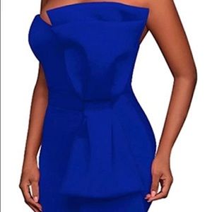 Royal Blue Evening dress/ gown
